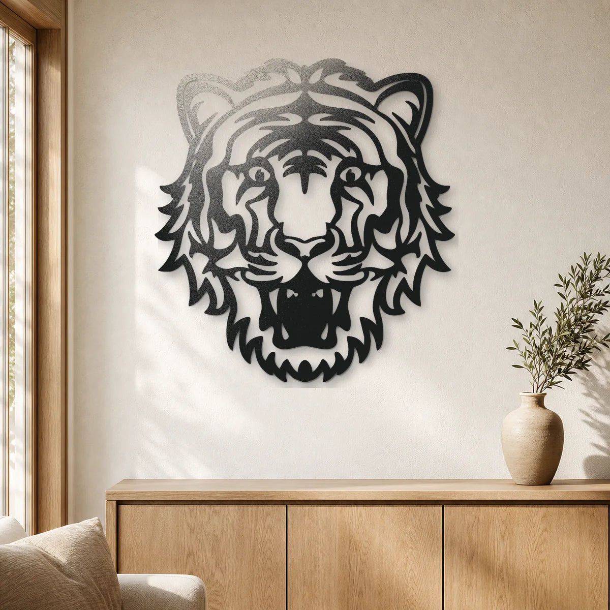 Eye of the Tiger Sign | Custom Steel Wall Art | Made in USA