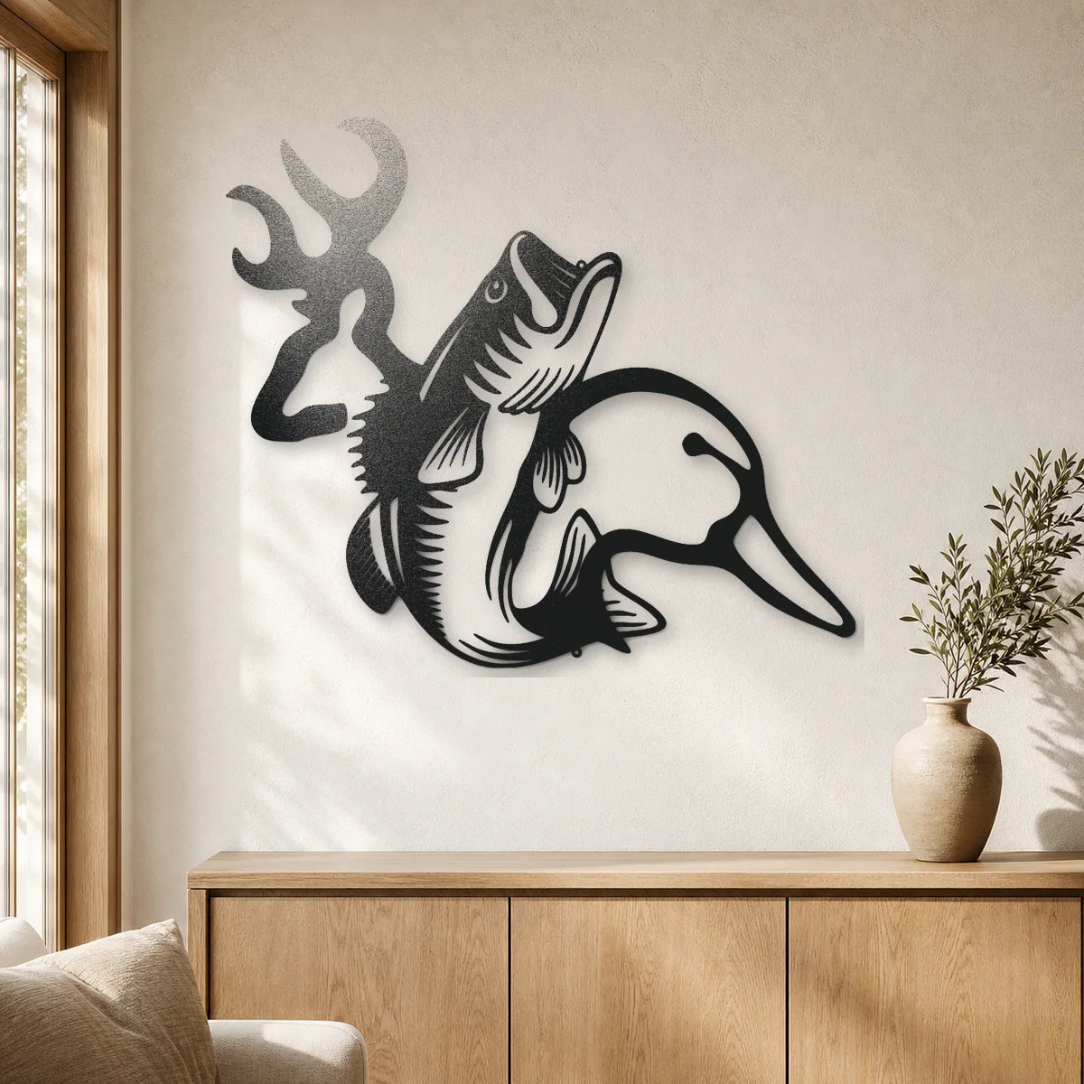 Wildlife Calling Sign | Custom Steel Wall Art | Made in USA