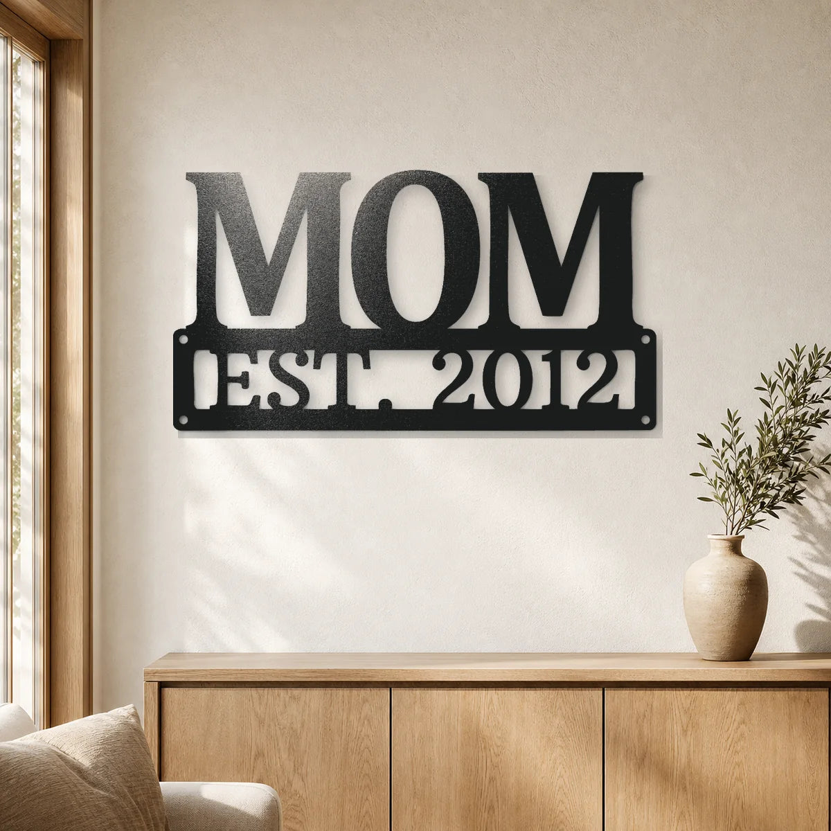 Mother's Day Plaque | Personalized Steel Wall Art | Made in USA