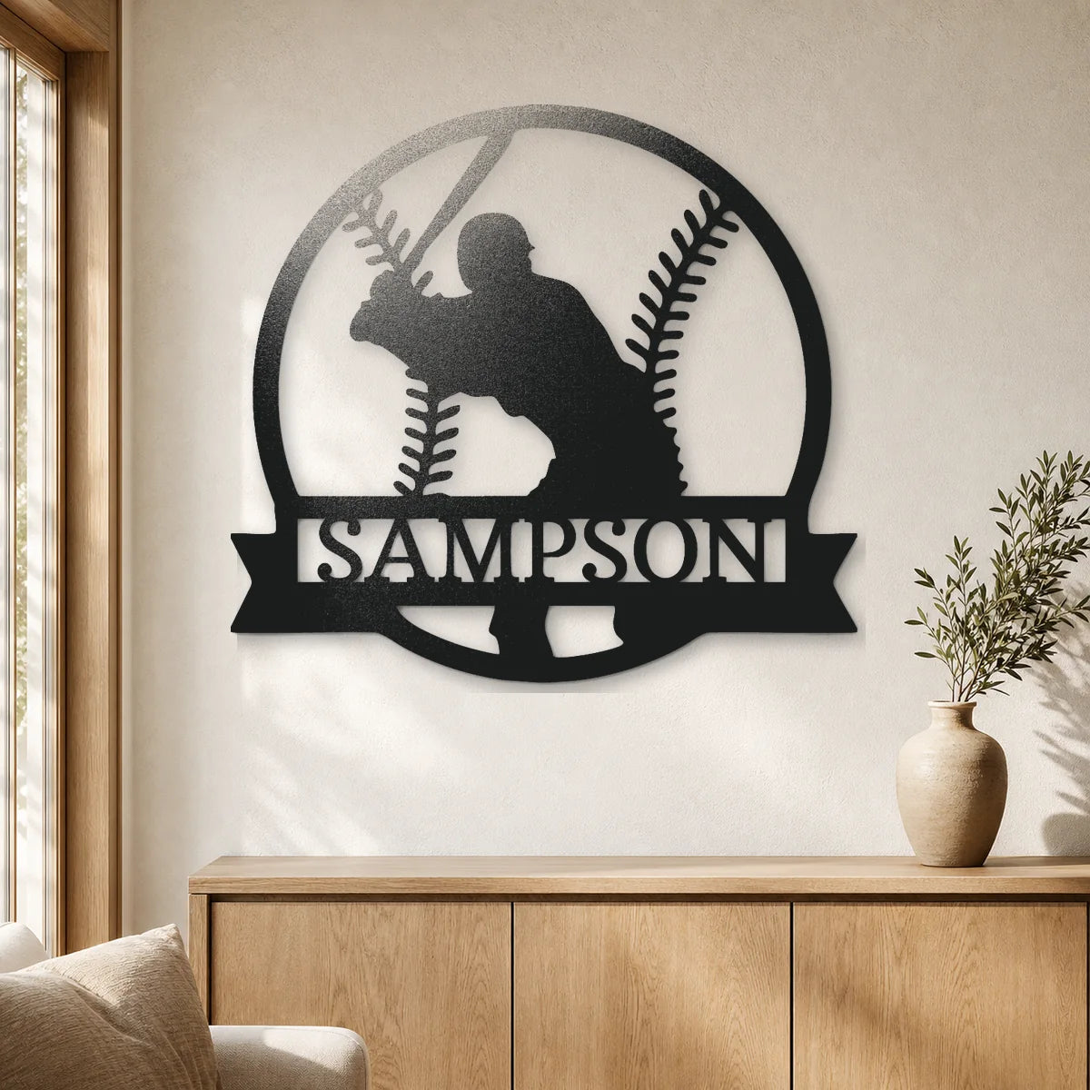 On Deck Monogram Sign | Personalized Steel Wall Art | Made in USA