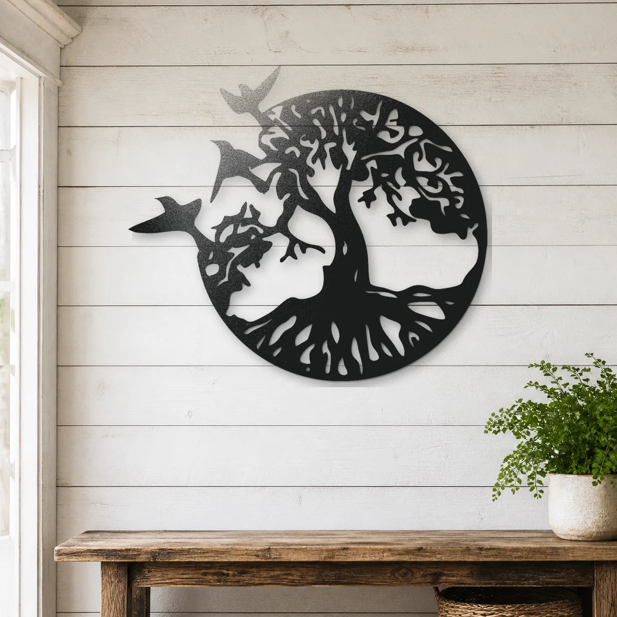Take Flight Tree Sign | Custom Steel Wall Art | Made in USA