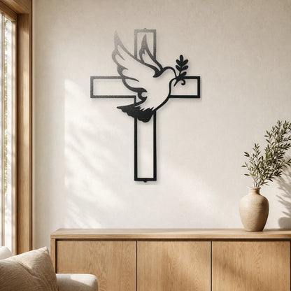 Peaceful Dove Sign | Custom Steel Wall Art | Made in USA