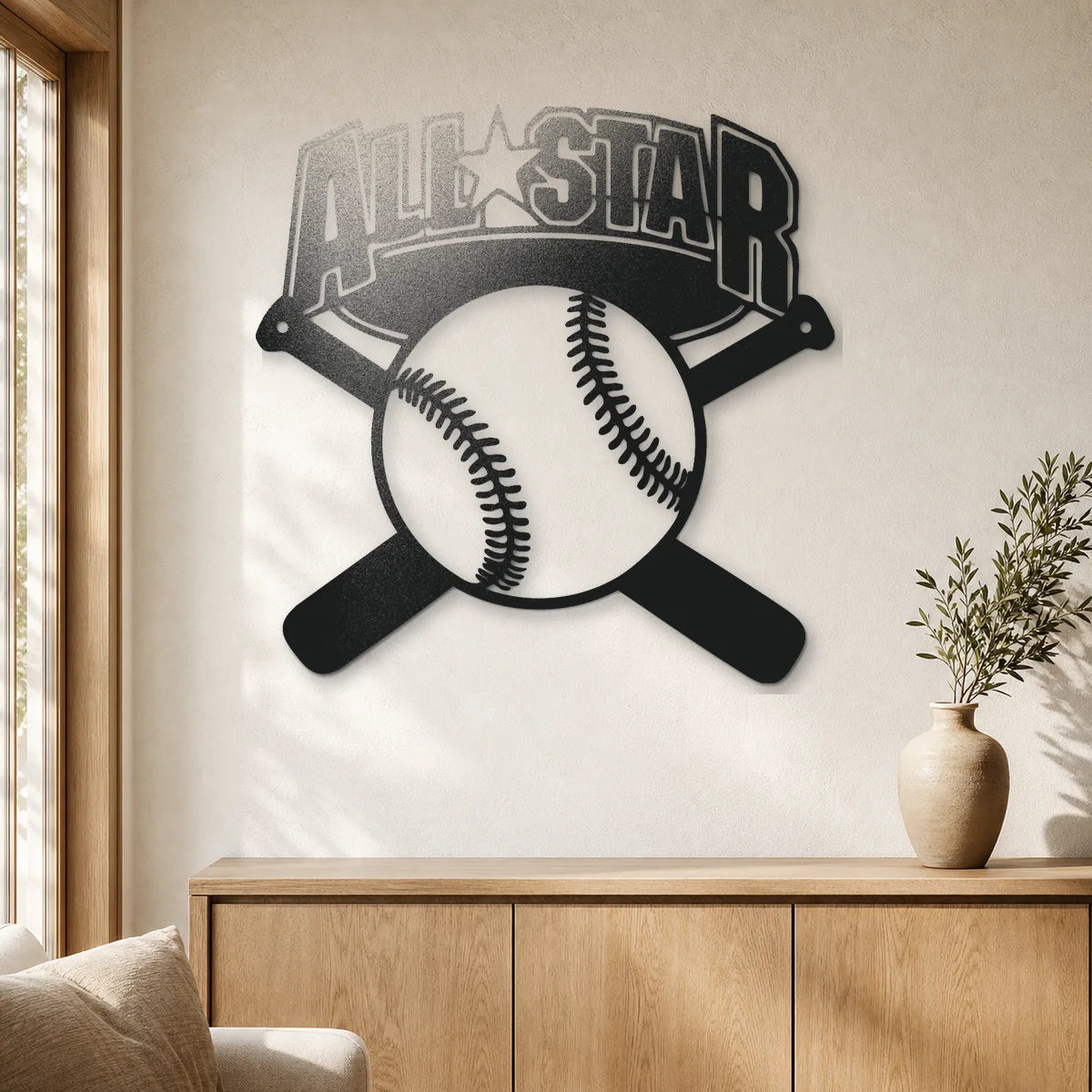 All-Star Sign | Custom Steel Wall Art | Made in USA