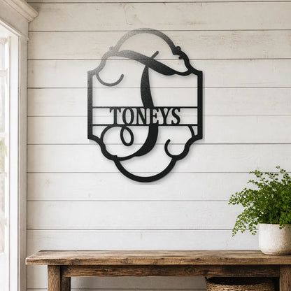 Family Name Plaque | Personalized Steel Wall Art | Made in USA
