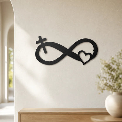 Lords Infinite Love Sign | Custom Steel Wall Art | Made in USA