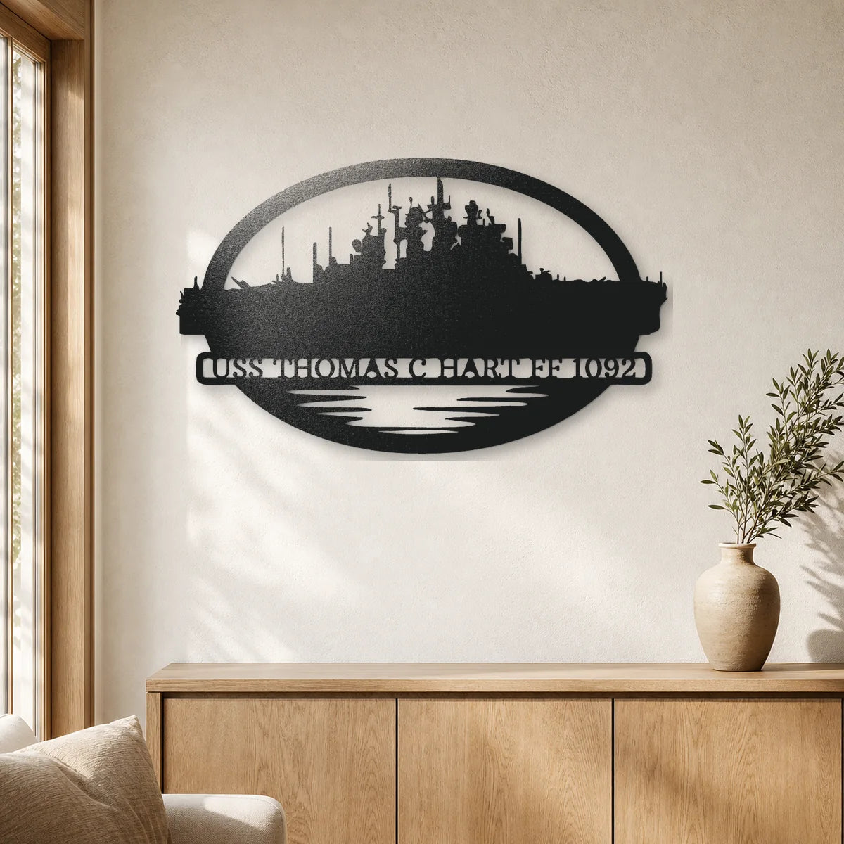 Pick Your Battleship Metal Art | Personalized Steel Wall Art | Made in USA