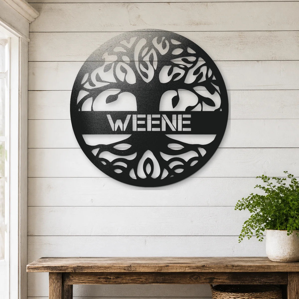 Tree of Life Sign | Personalized Steel Wall Art | Made in USA