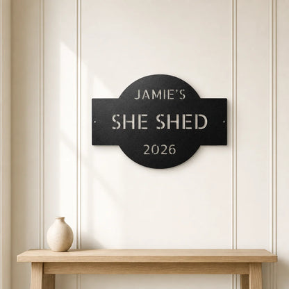 Custom Plaque | Personalized Steel Wall Art | Made in USA