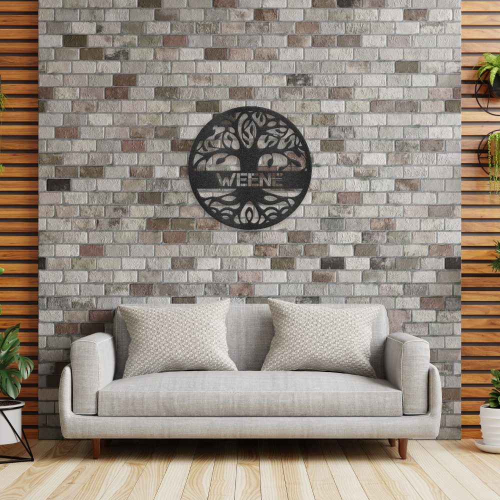 Tree of Life Sign | Personalized Steel Wall Art | Made in USA