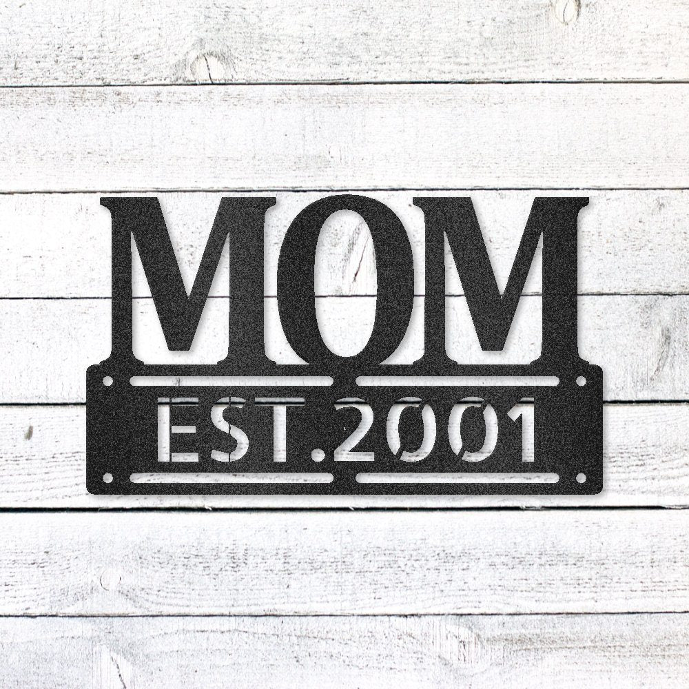 Mother's Day Sign | Personalized Steel Wall Art | Made in USA