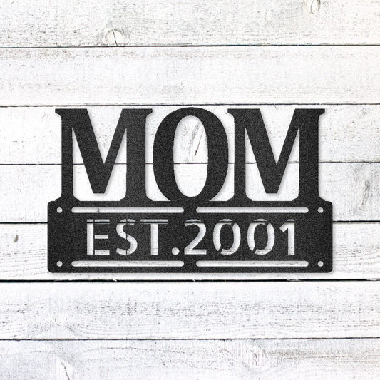 Mother's Day Sign | Personalized Steel Wall Art | Made in USA