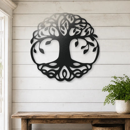 Classic Tree of Life Sign | Custom Steel Wall Art | Made in USA