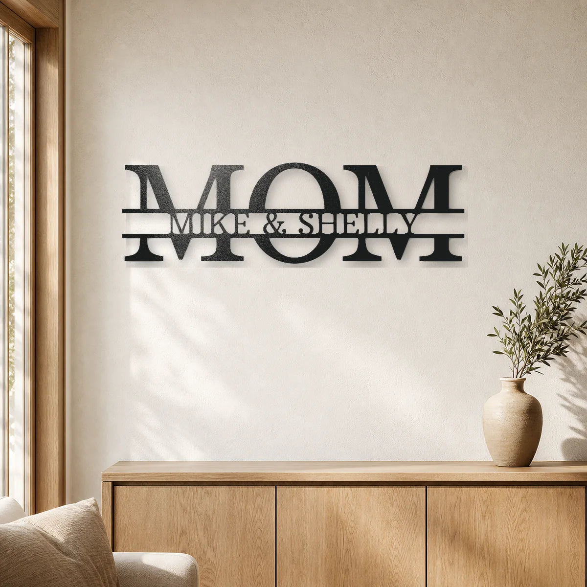 Mothers Day Collection 5 Sign | Personalized Steel Wall Art | Made in USA