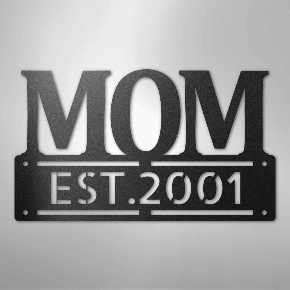 Mother's Day Sign | Personalized Steel Wall Art | Made in USA