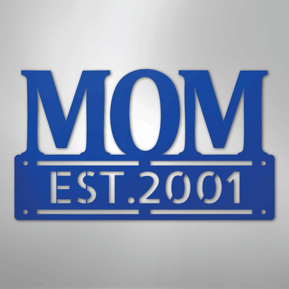Mother's Day Sign | Personalized Steel Wall Art | Made in USA
