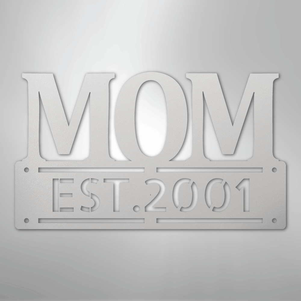 Mother's Day Sign | Personalized Steel Wall Art | Made in USA